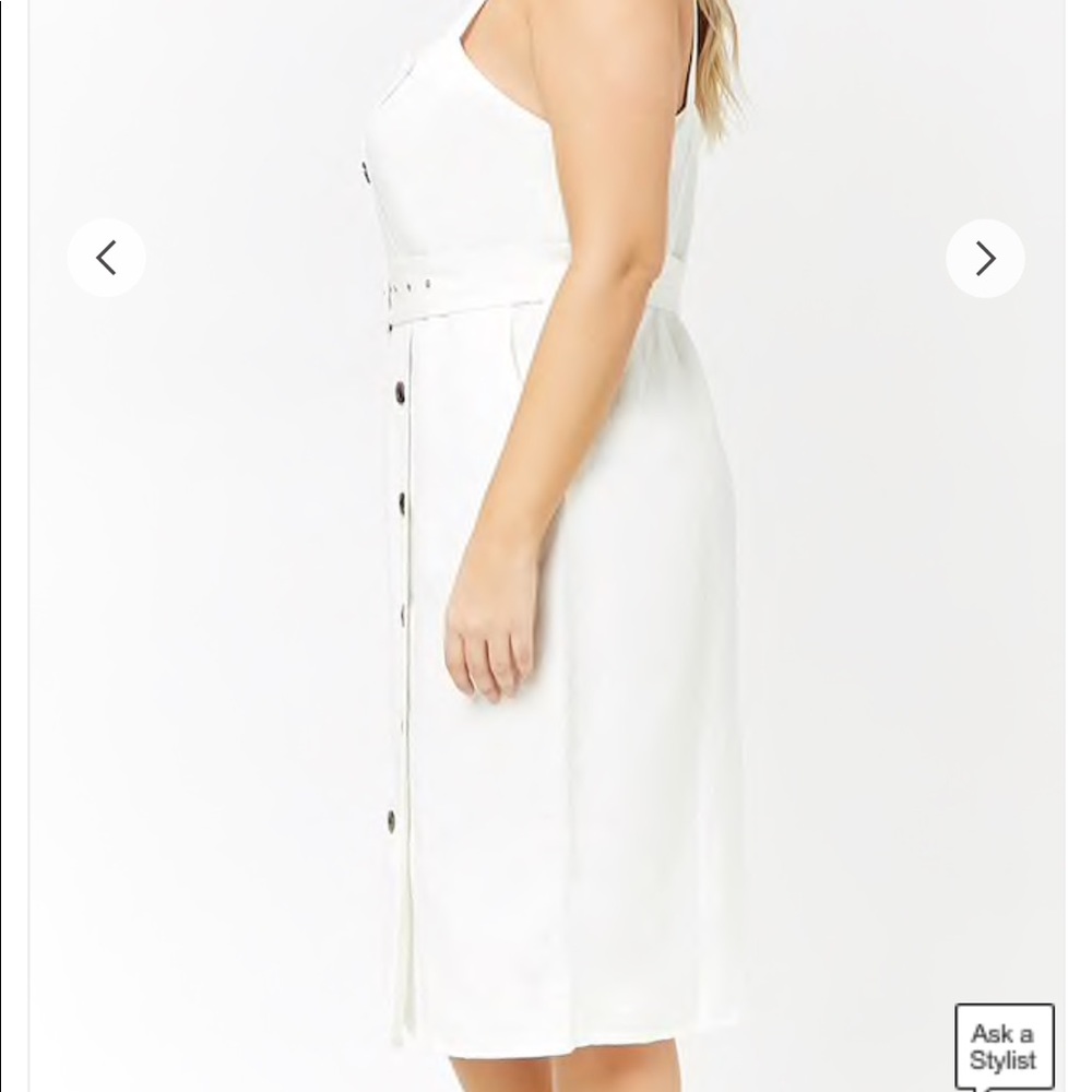 ❌Sold DOUBLE BREASTED CAMI DRESS - Picture 3 of 7